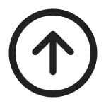 Arrow Up Circle SVG Icon